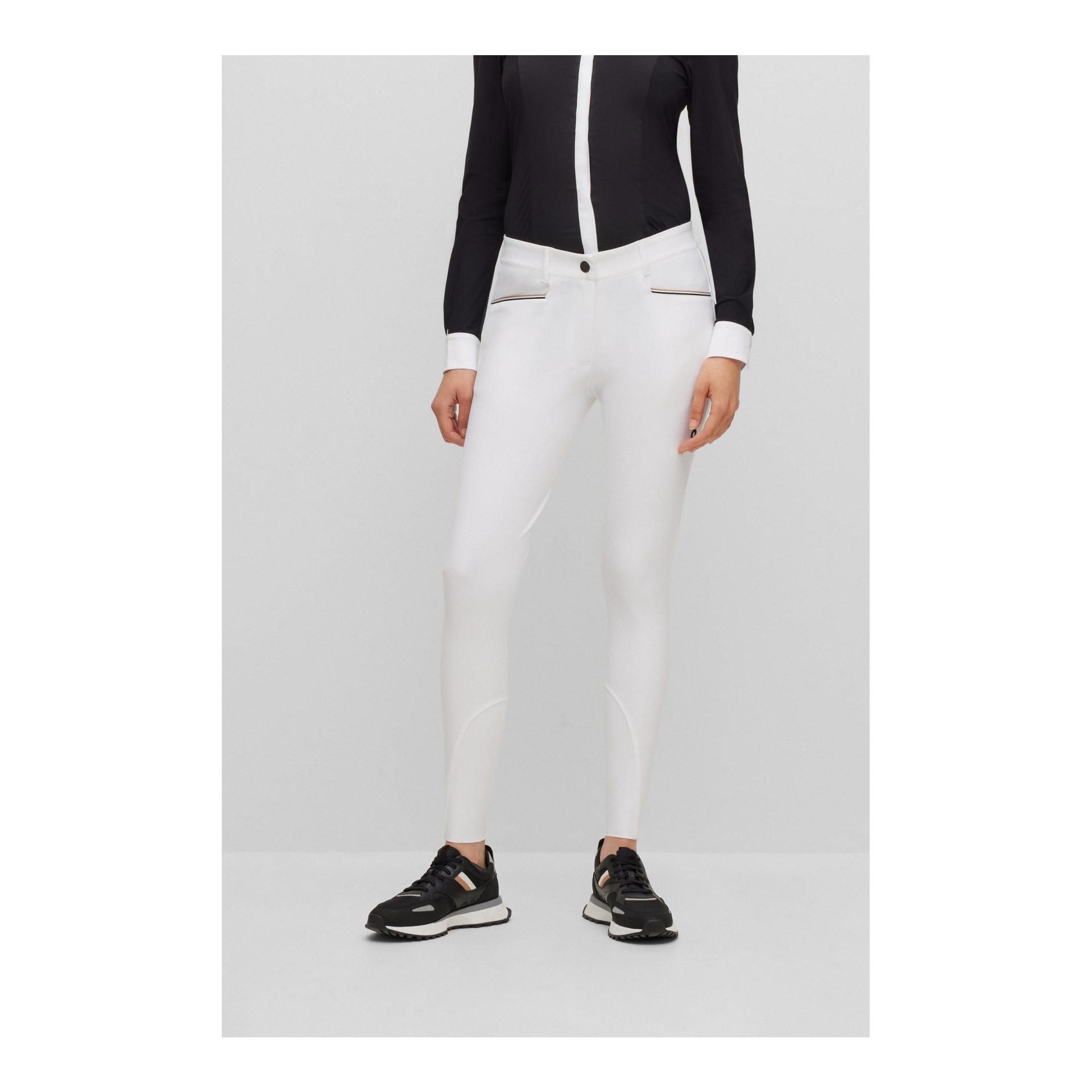 BOSS Equestrian Pantalon d'équitation Heather avec fond pour femmes