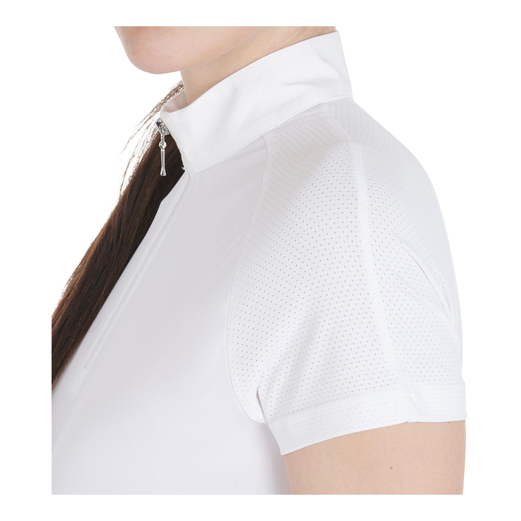 Equestro Turniershirt Taline Polo Slim Fit Kurzarm Damen