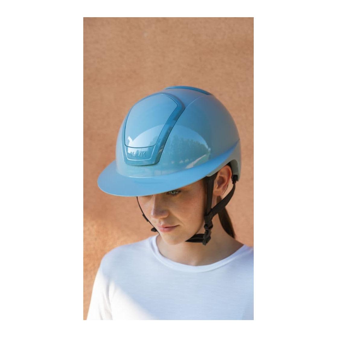 KASK Reithelm Nemesi Shine WP - schwarzer Kinnriemen