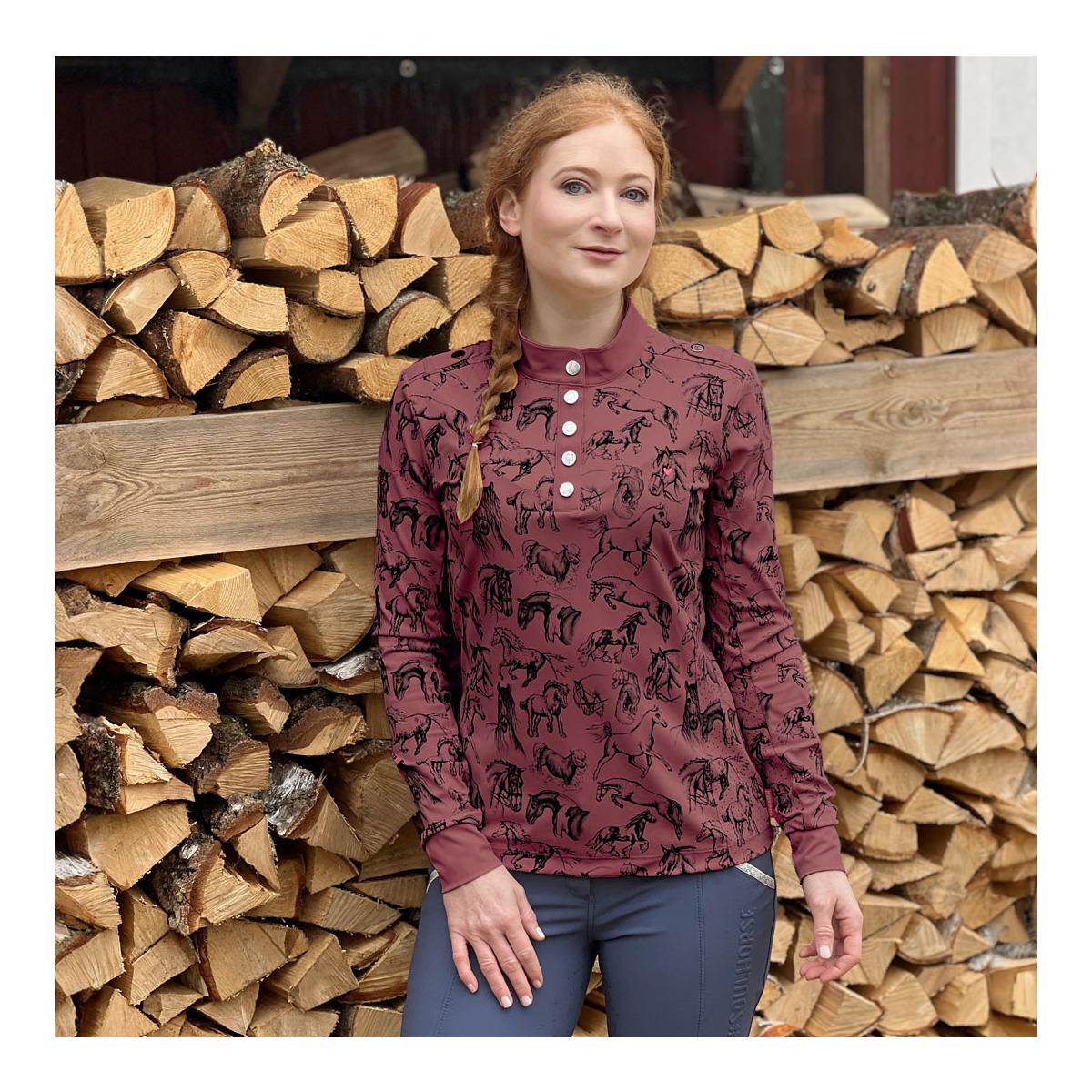 Soulhorse Funktionsshirt Longsleeve Horses