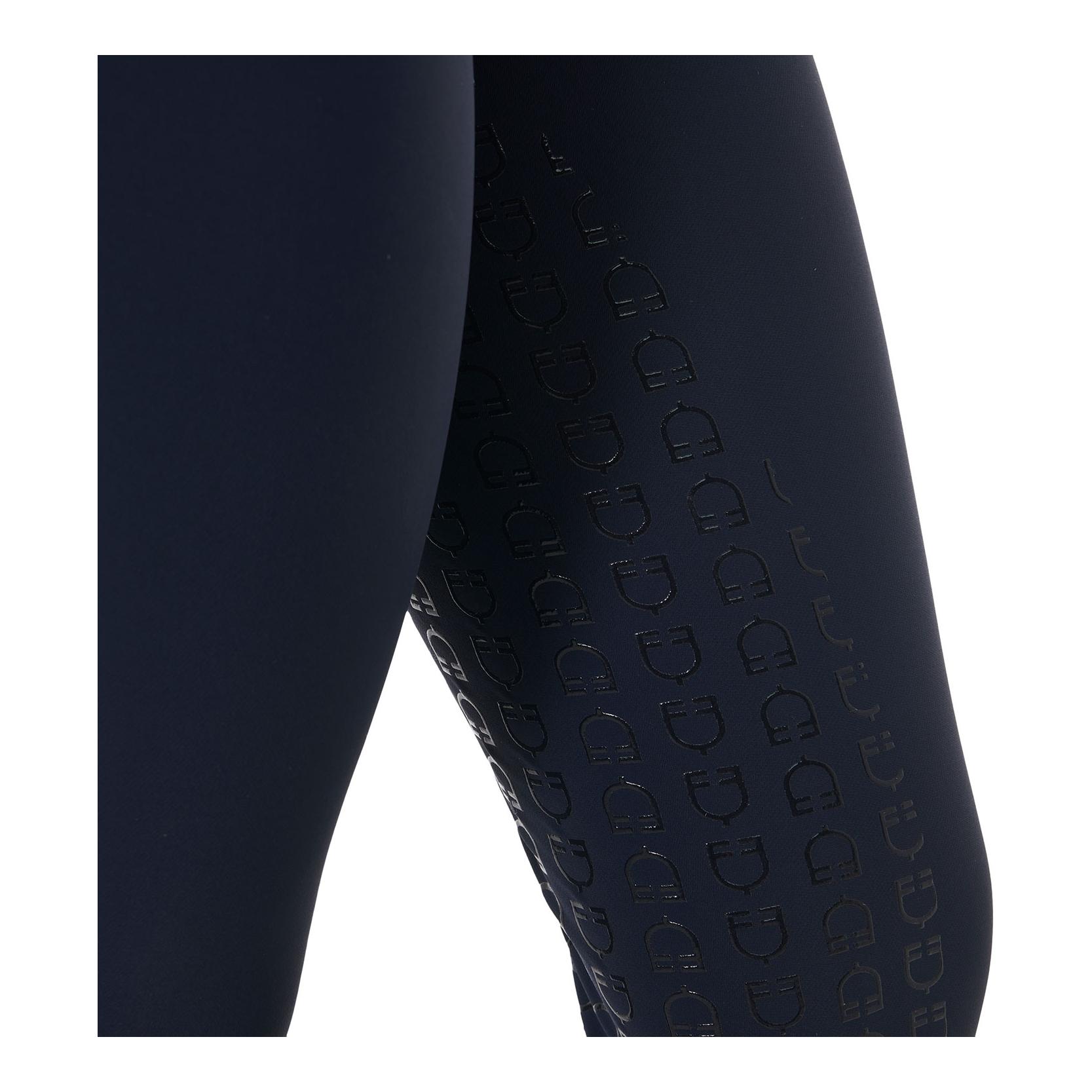 Equestro Culotte d'équitation taille haute à fond intégral pour filles