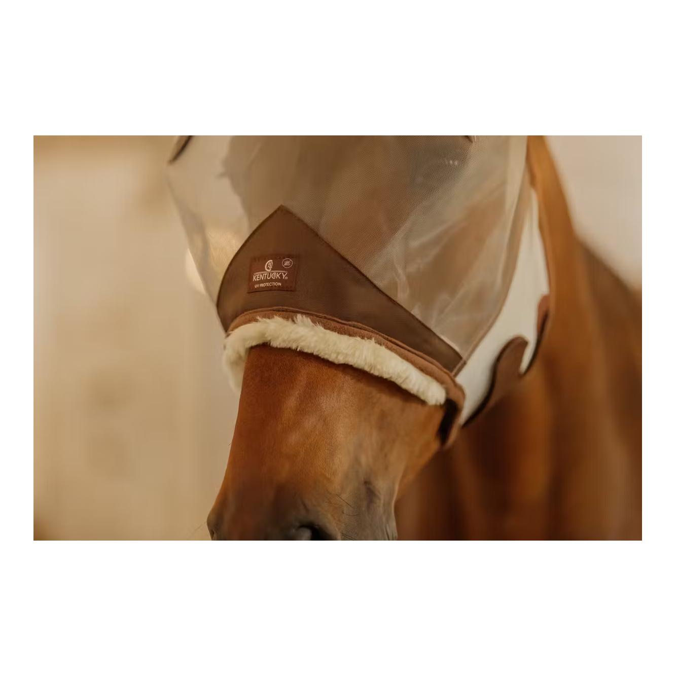 Kentucky Fliegenmaske skin friendly mit Ohren