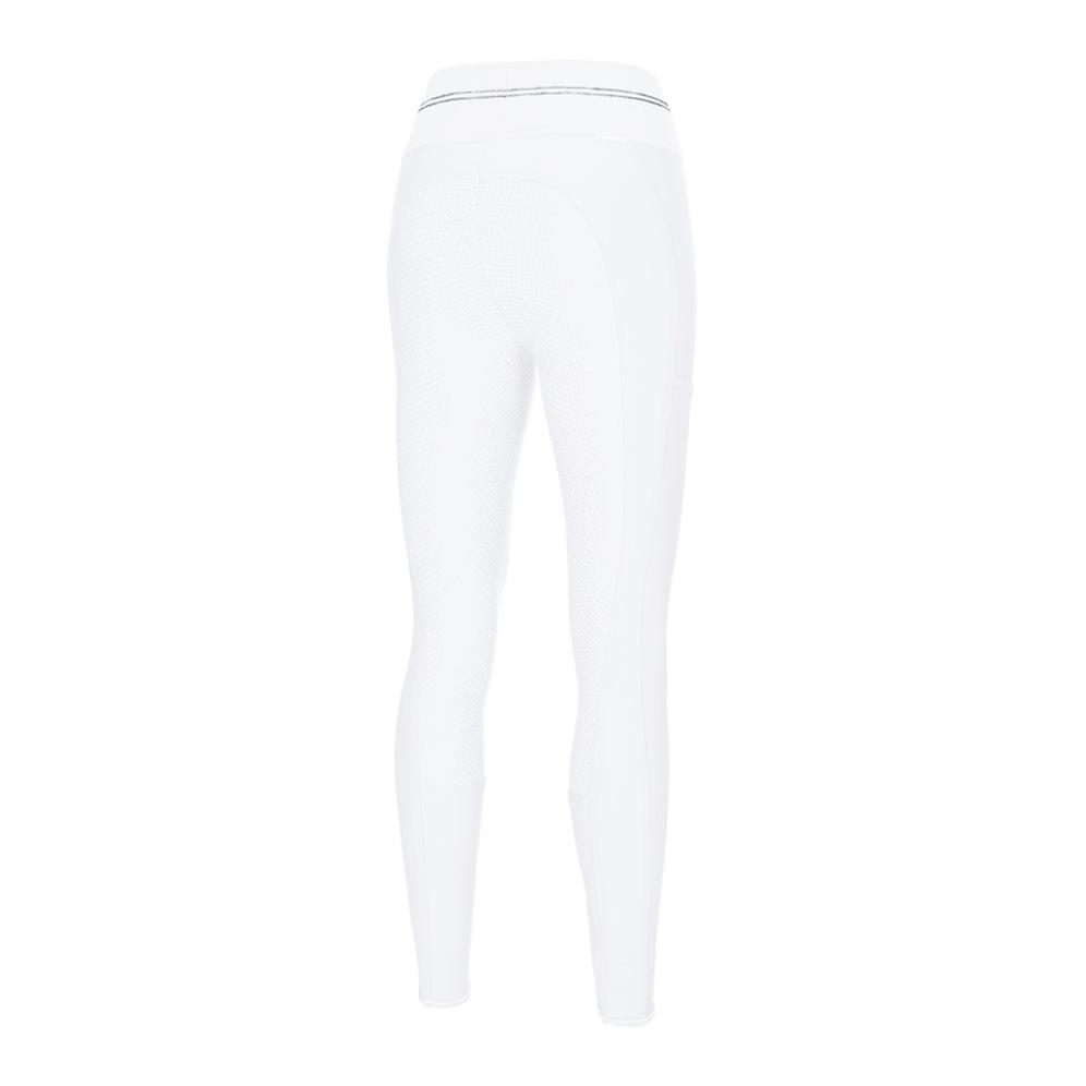 Pikeur Leggings d'équitation Athleisure Gia pour dame avec doublure grip intégrale - blanc