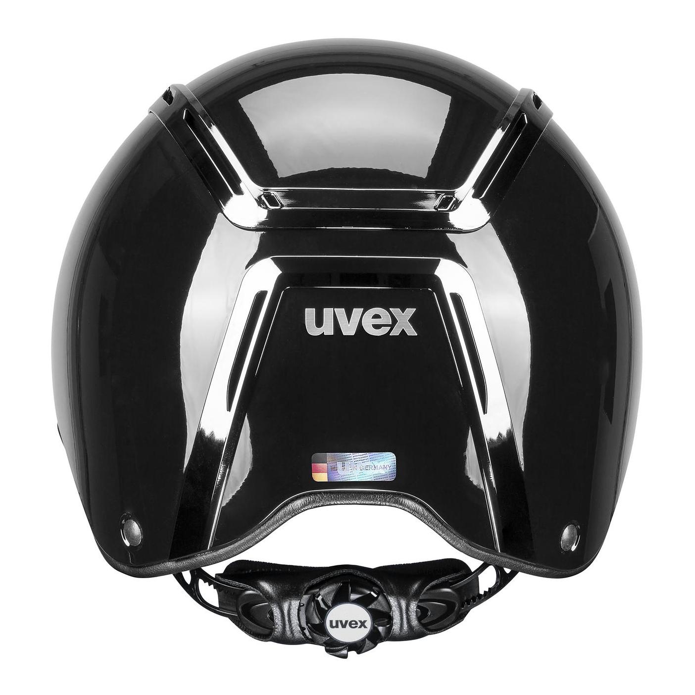 Uvex Reithelm Exxeed Shiny Chrome