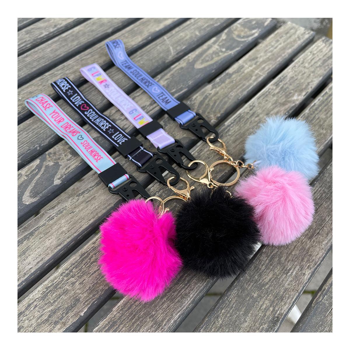 Soulhorse Pom Pom Porte-clés "Team Soulhorse