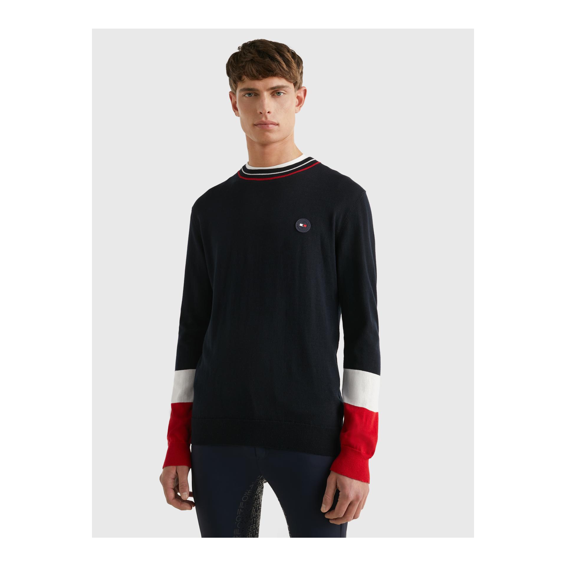 Pull en tricot Colorblock homme
