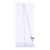 Fleck Chambrière Economy – fil perlon – divisible – 180 cm – noir-rouge