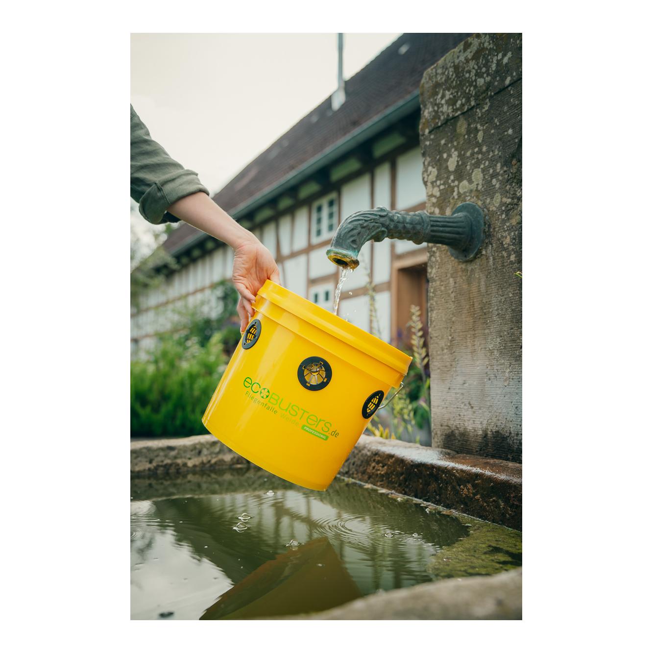 Ecobusters Piège à mouches flybucket - kit complet