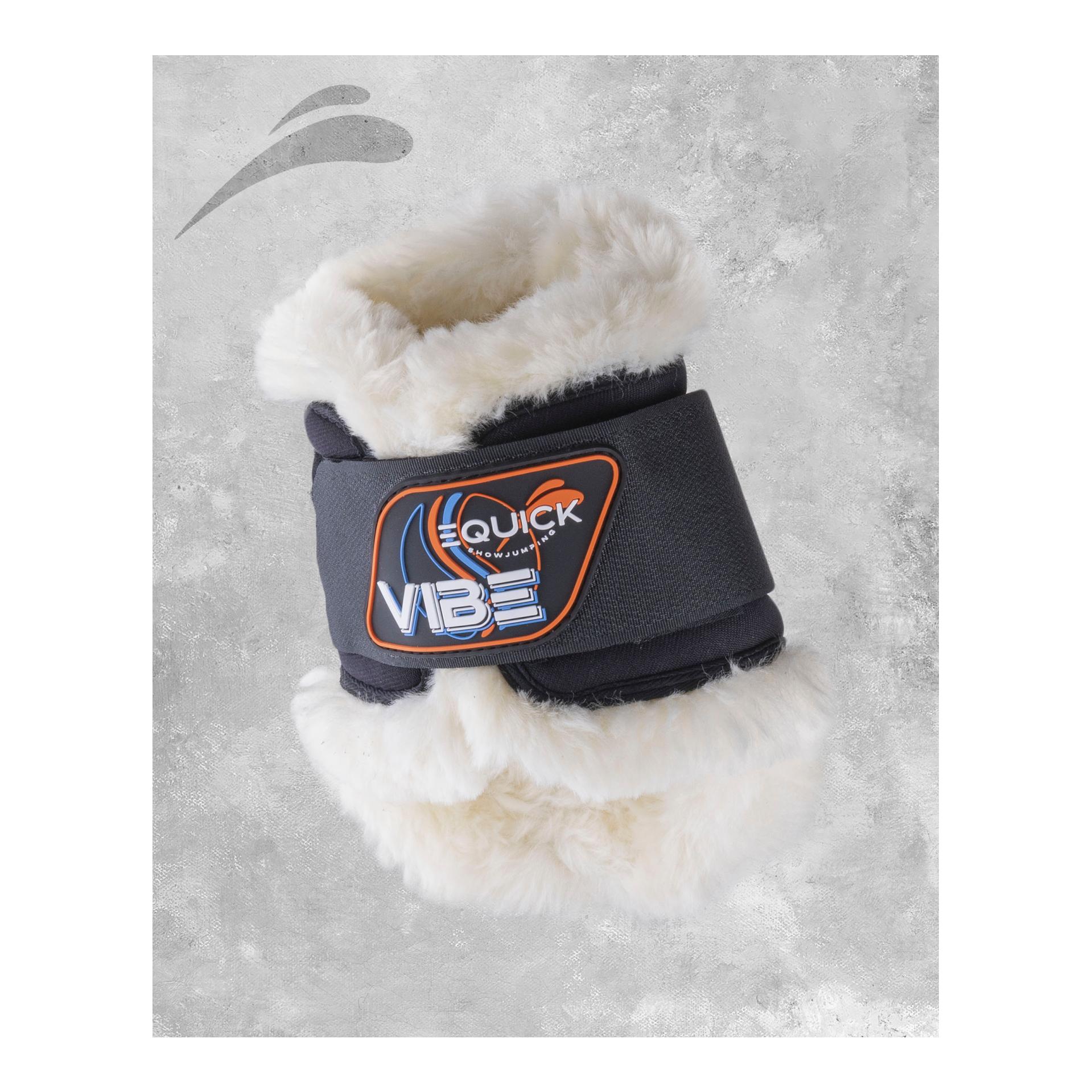 eQuick Protège-boulets VIBE à velcro Fluffy (mouton)