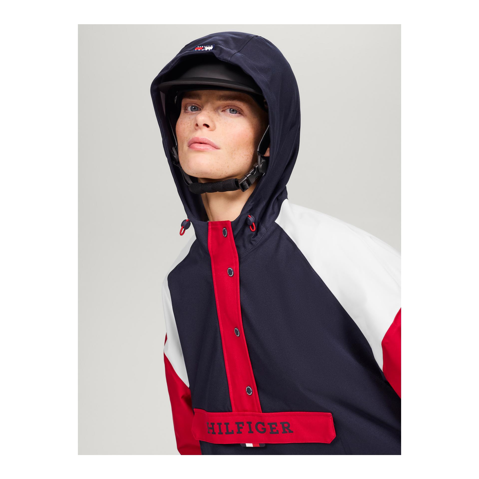 Tommy Hilfiger Equestrian Poncho imperméable Belfast pour femme