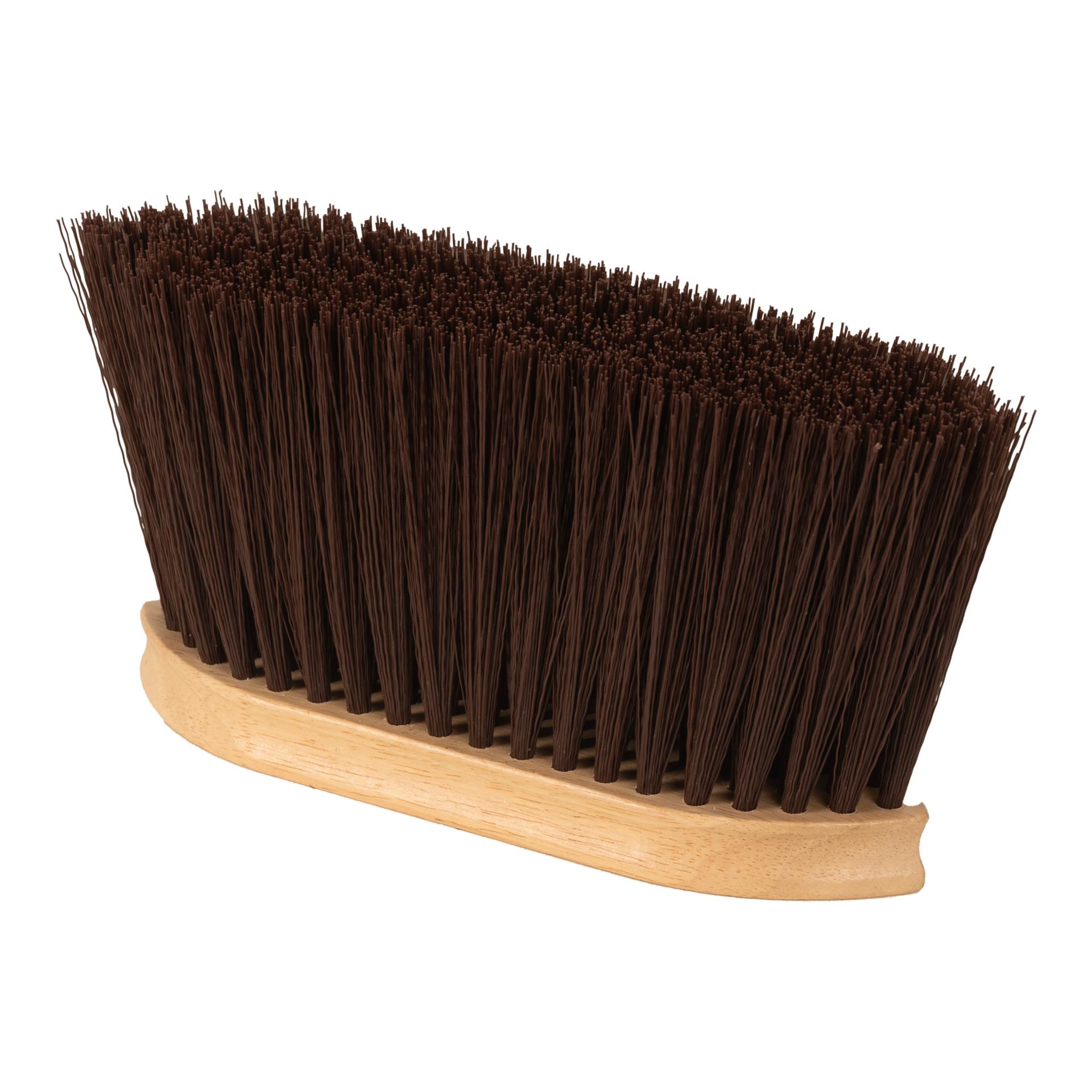 Grooming Deluxe Klassische Holz-Bürste – lang, weich