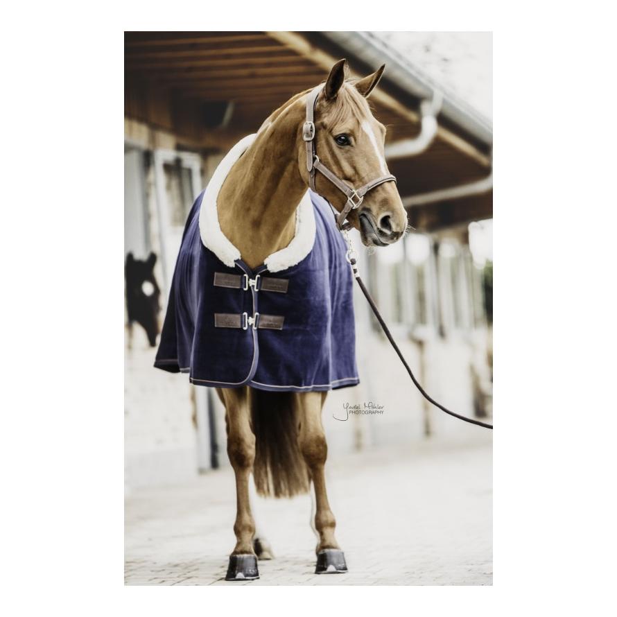 Kentucky Abschwitzdecke Fleece Show - navy