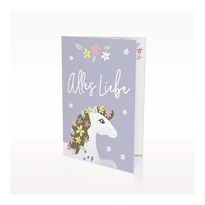 Soulhorse Grußkarte "Alles Liebe"
