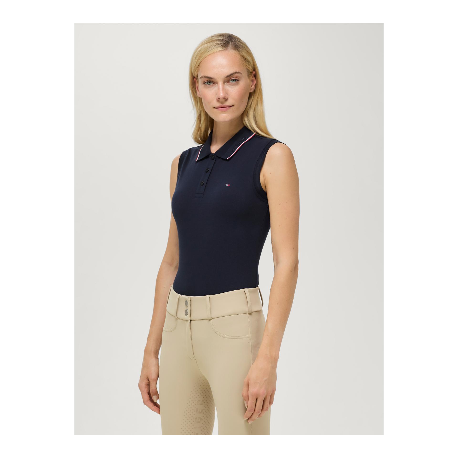 Tommy Hilfiger Equestrian Poloshirt Cordova sleeveless Damen