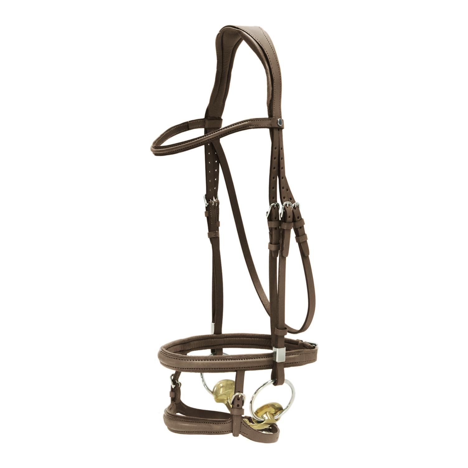 Stübben Zaum 2700 Pro Jump Tandem - ebony