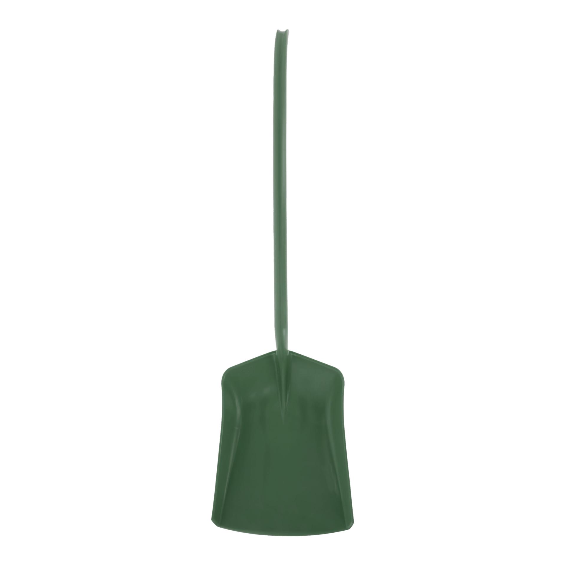 Kerbl Universal Kunststoffschaufel Ergonomischer Griff, dunkelgrün