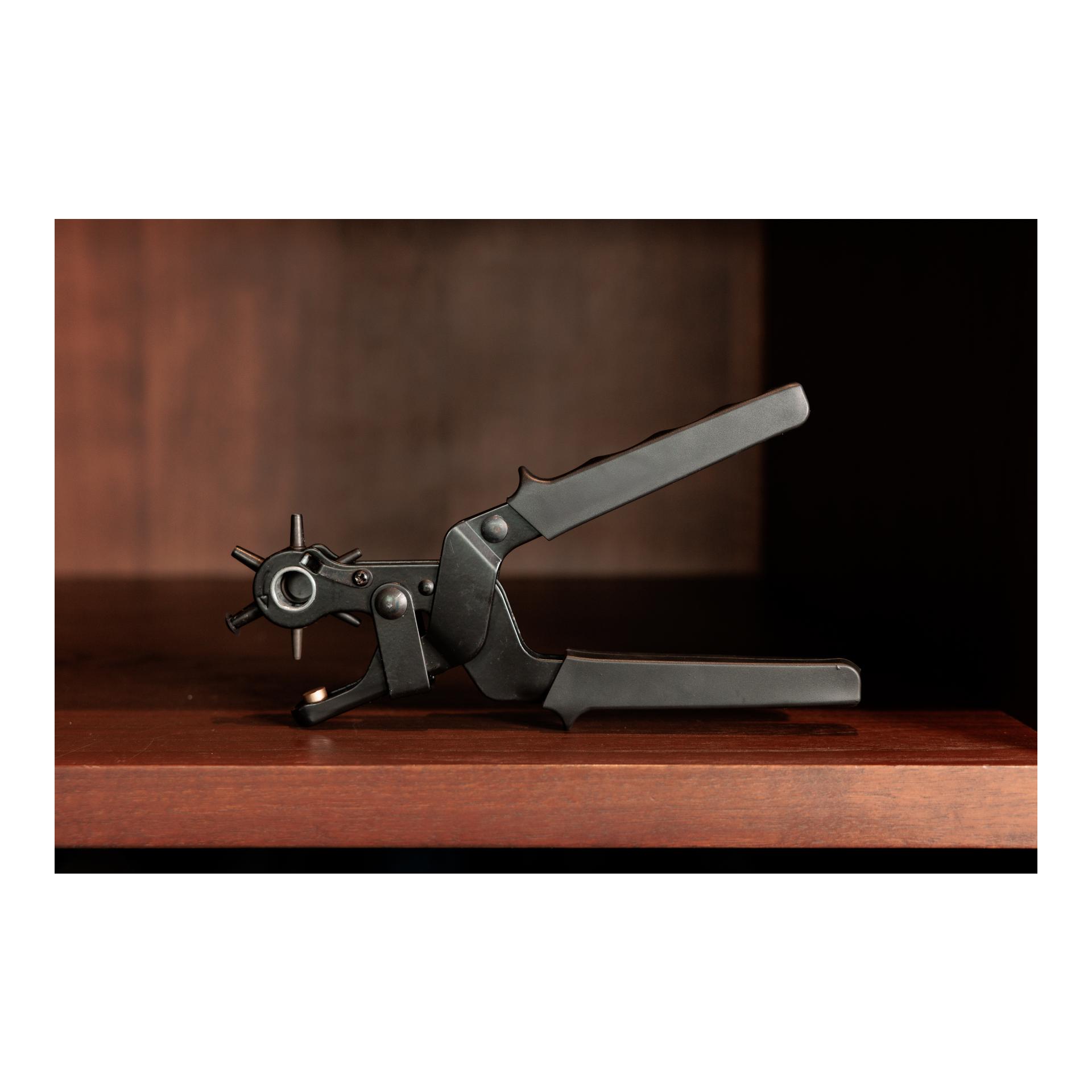 Grooming Deluxe Leder Lochzange Extra Stark