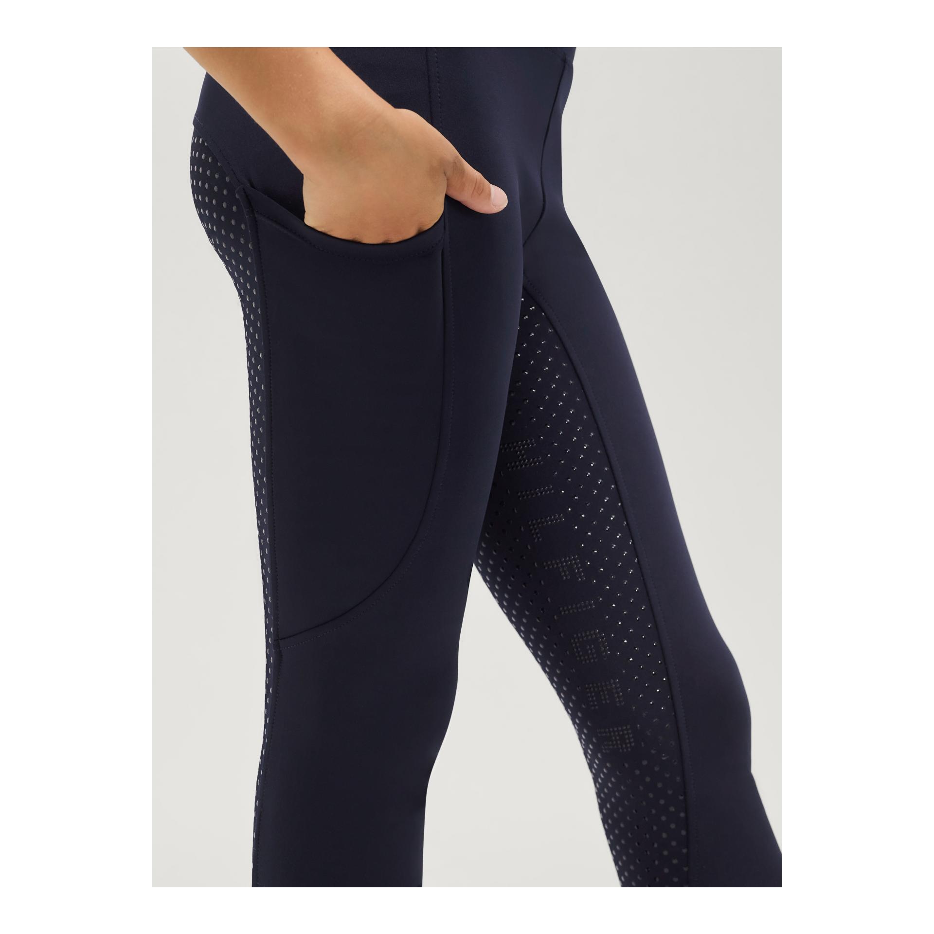 Tommy Hilfiger Equestrian Leggings d'équitation Devon à taille haute pour jeunes cavaliers et cavalières