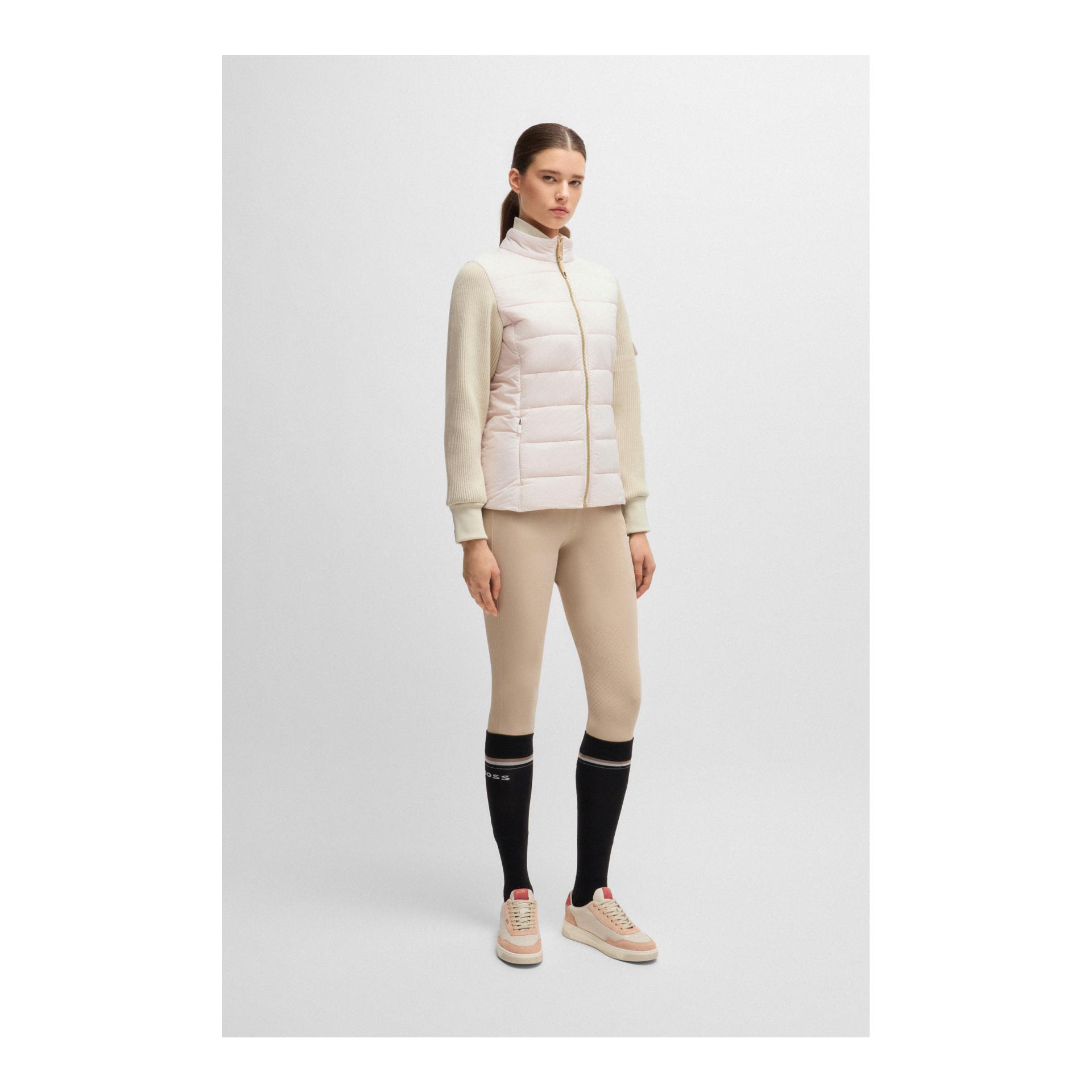 BOSS Equestrian Puffer-Strickjacke Yara Damen