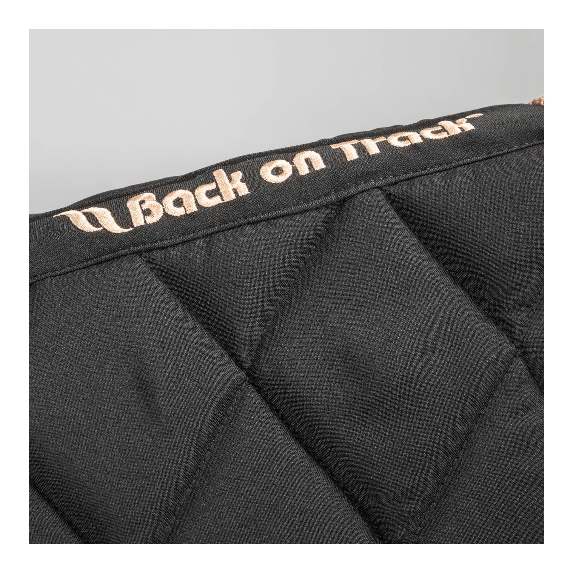 Back on Track Schabracke Haze Dressur - schwarz/roségold