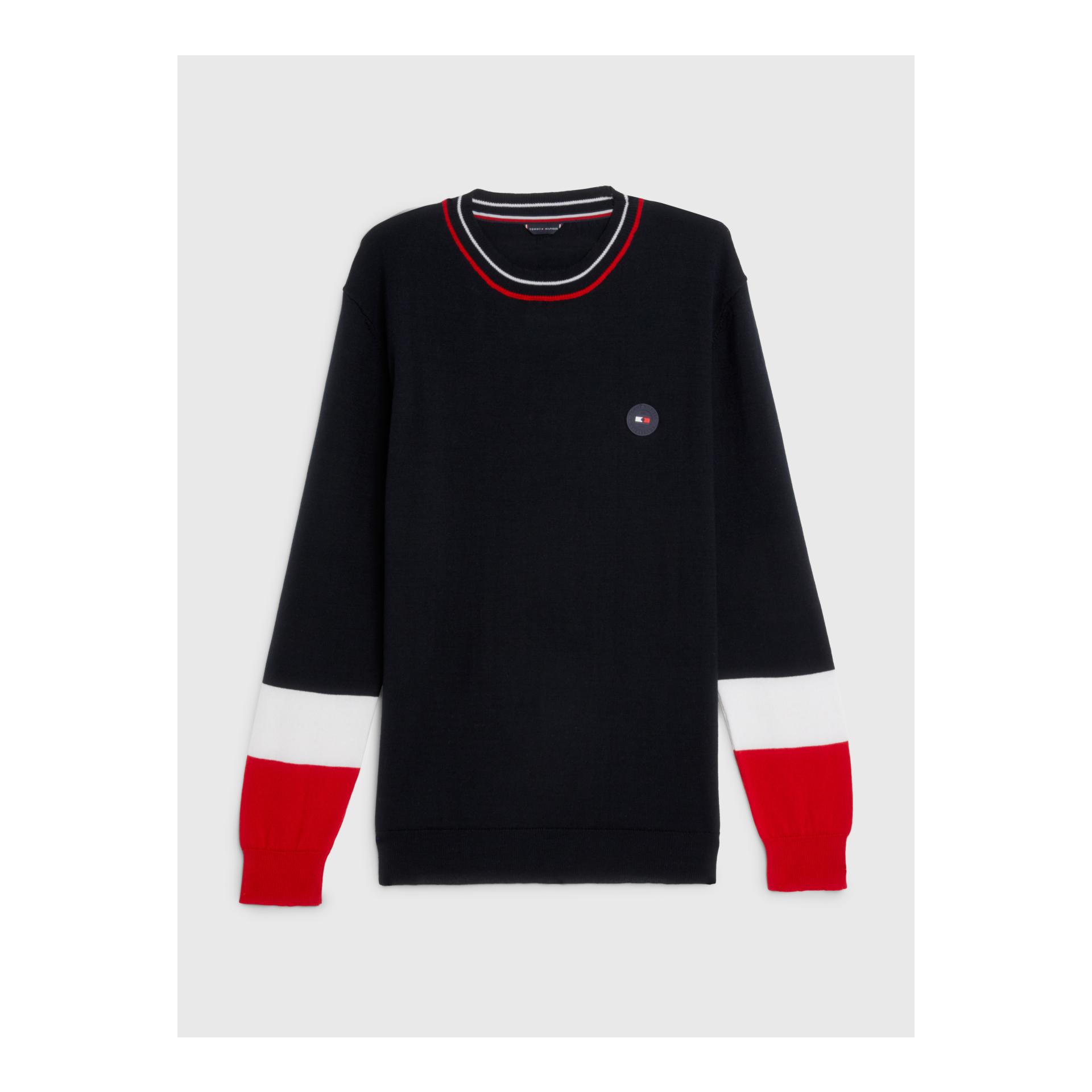 Pull en tricot Colorblock homme