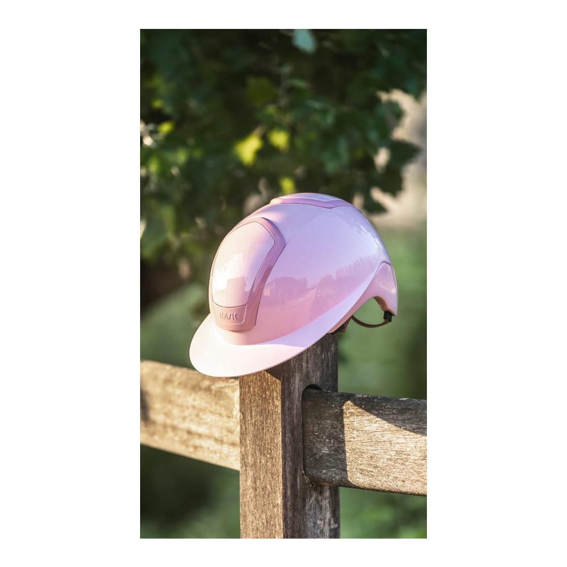 KASK Reithelm Nemesi Shine WP - schwarzer Kinnriemen