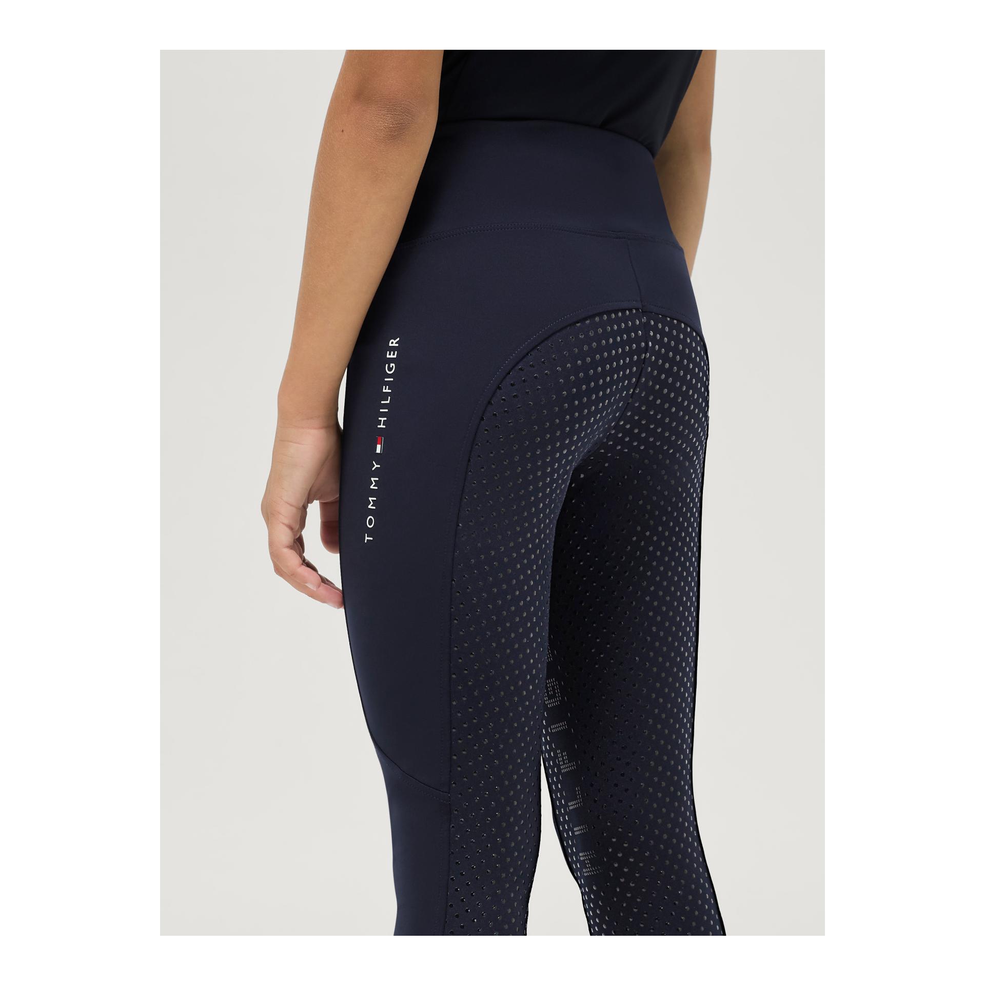 Tommy Hilfiger Equestrian Leggings d'équitation Devon à taille haute pour jeunes cavaliers et cavalières