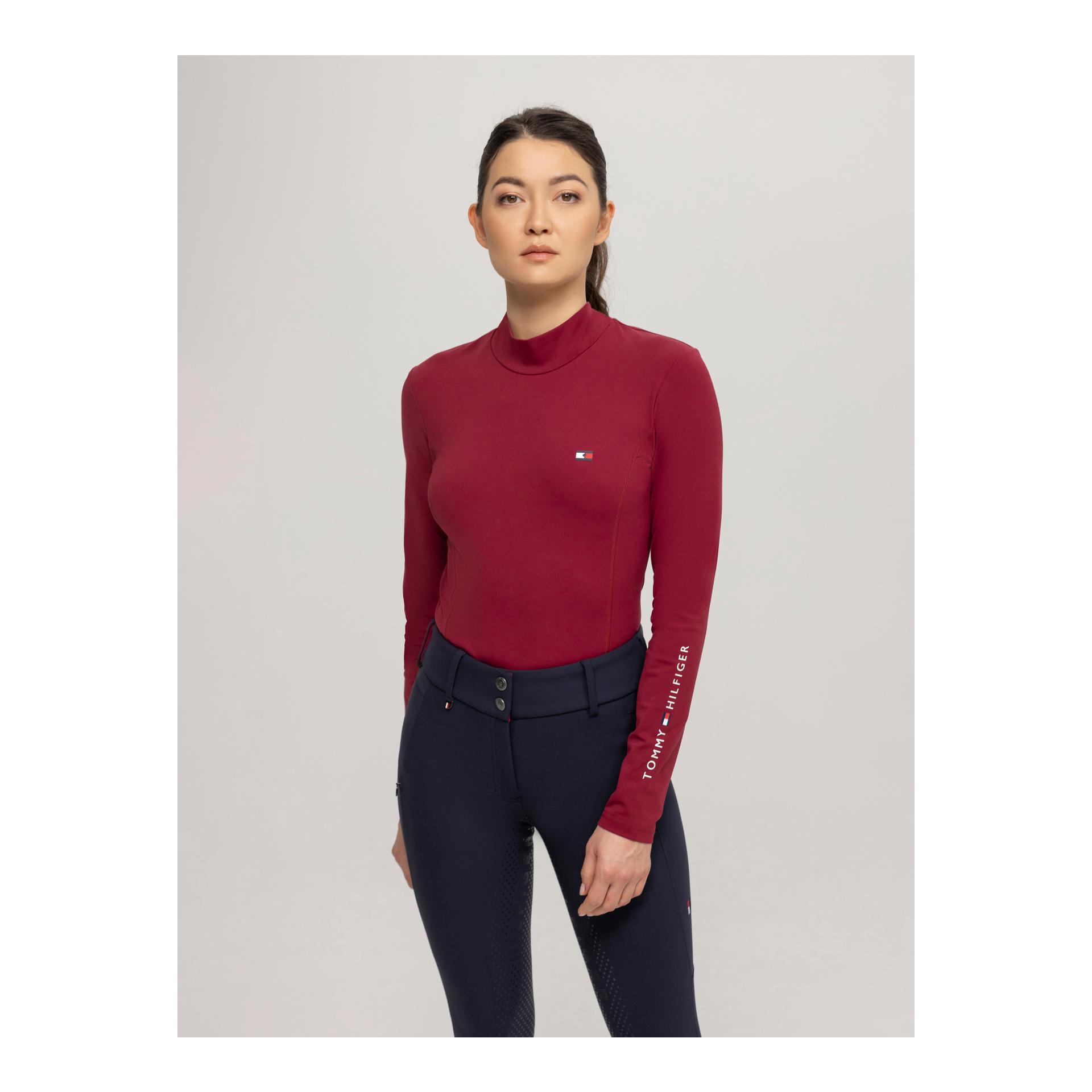 Tommy Hilfiger Equestrian Funktionsshirt Rollkragen Damen
