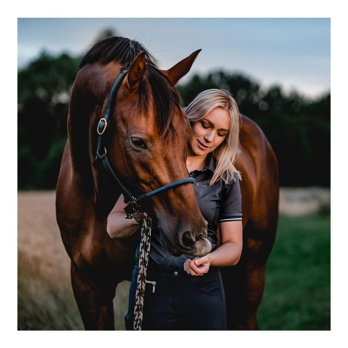 Soulhorse Monogramme polo « stone »