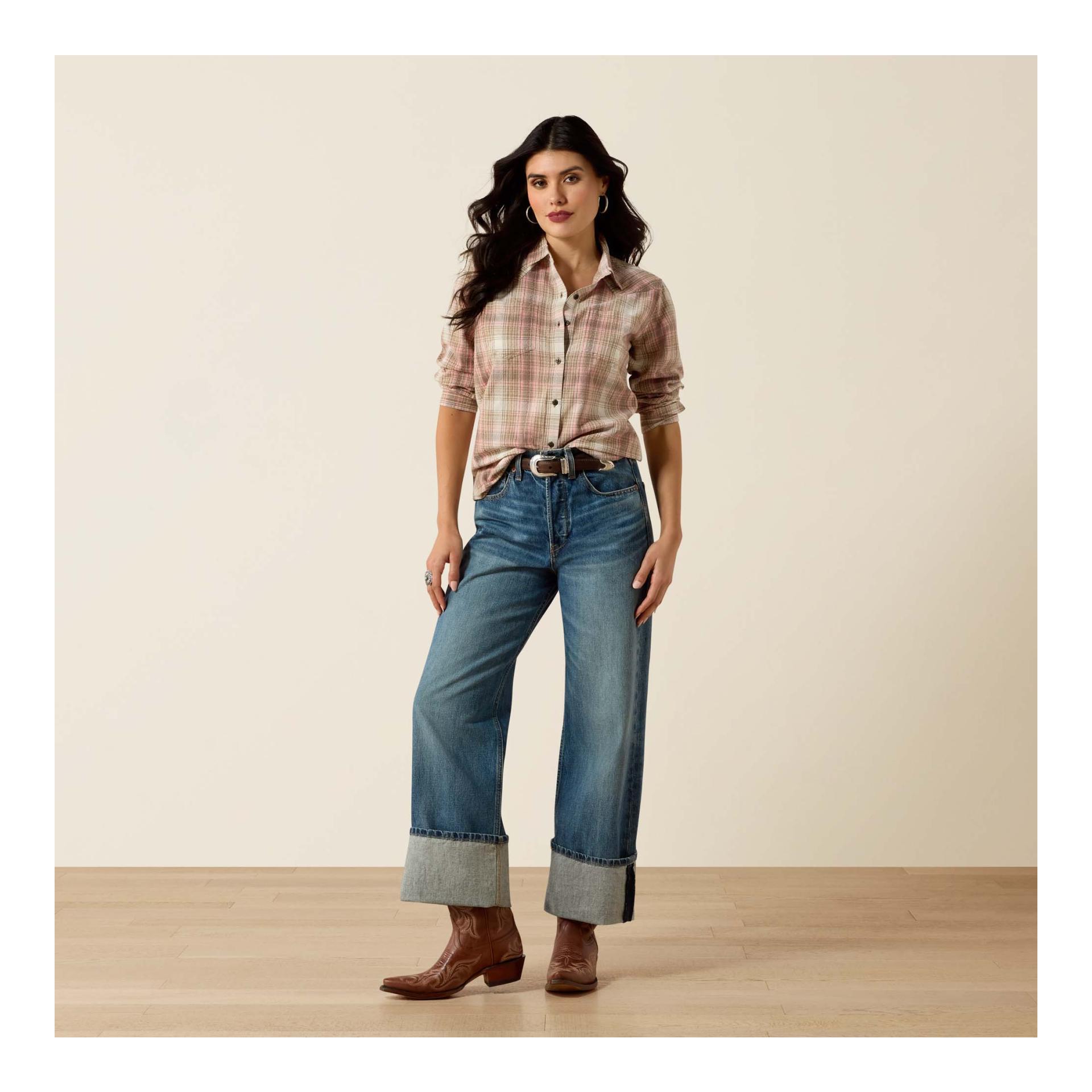 Ariat Shirt Real Billie Jean Langarm Damen