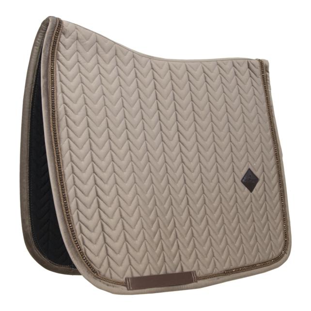 Kentucky Schabracke Samt Pearls - beige