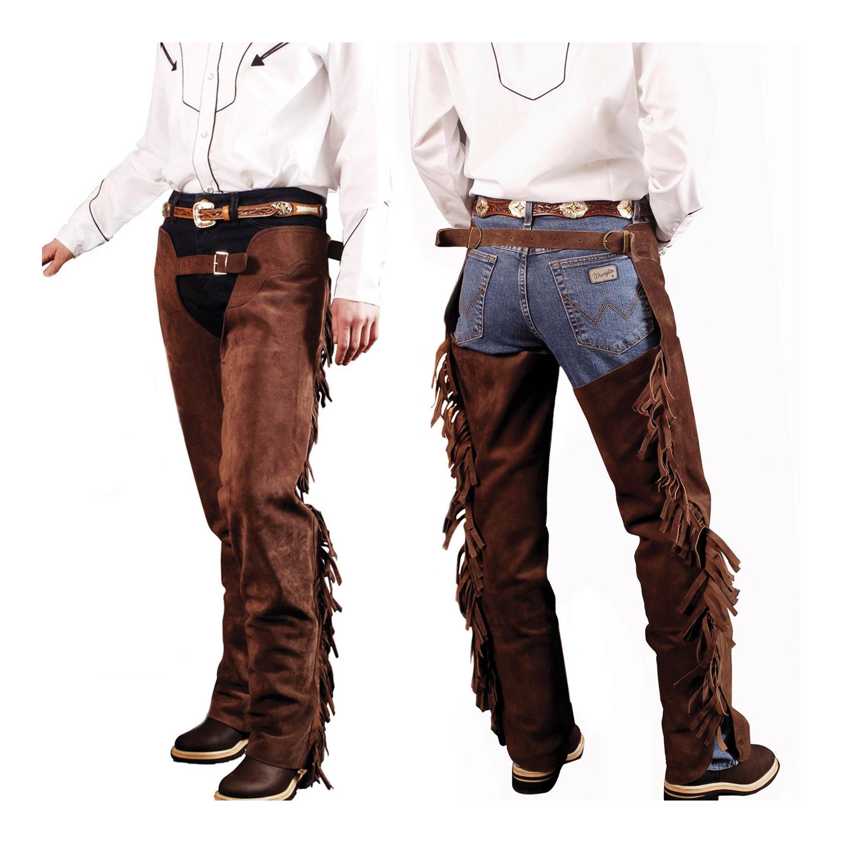Lakota Western Chaps Wildleder mit Fransen