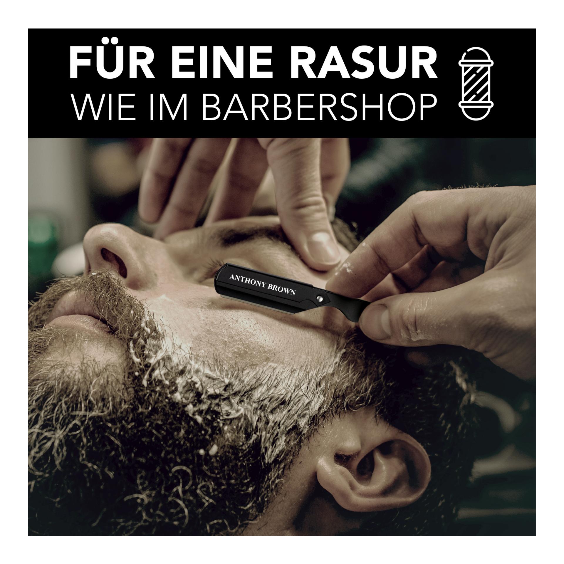 Anthony Brown Rasiermesser Holz