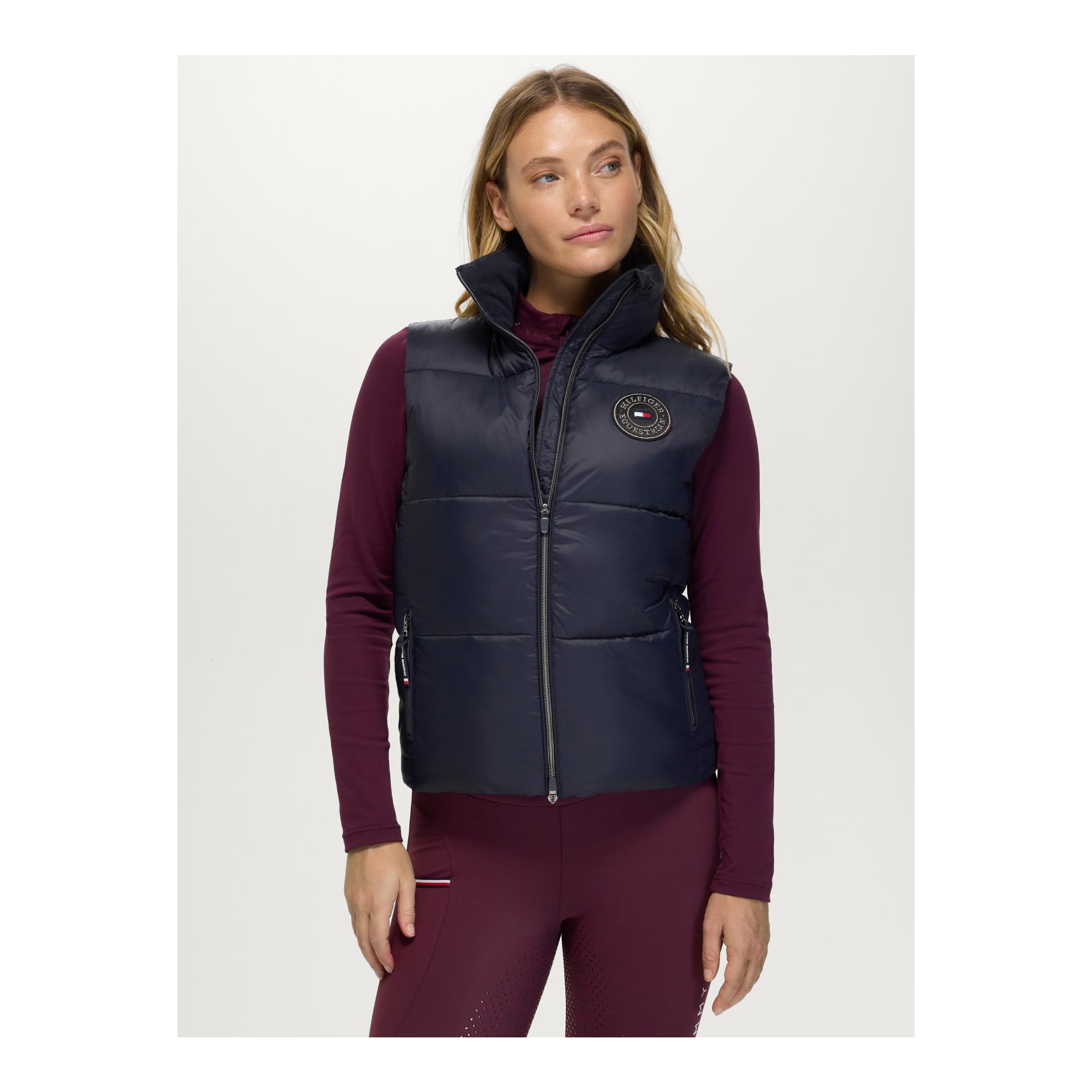 Tommy Hilfiger Equestrian Gilet sans manches matelassé femme Everett
