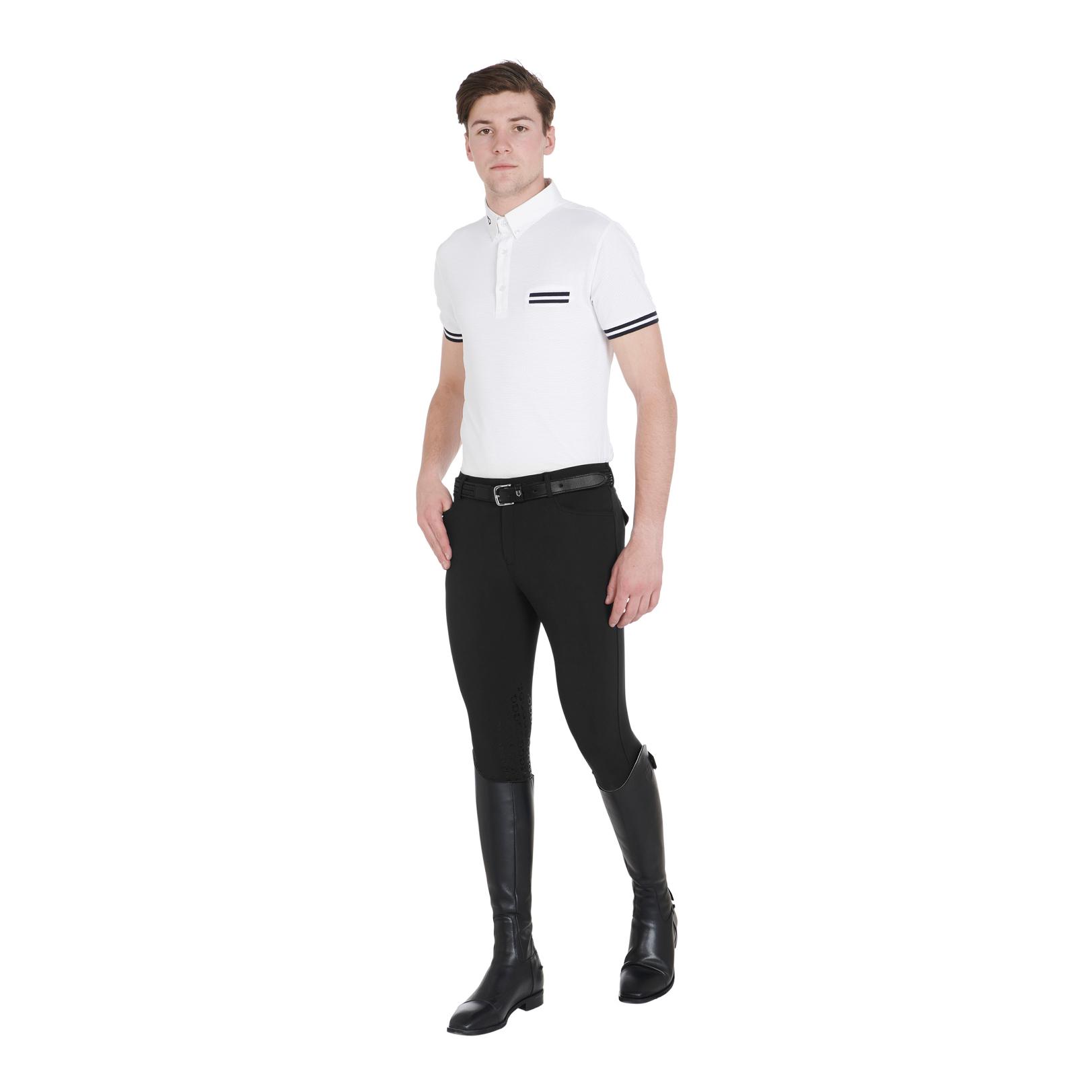 Equestro Reithose Caspar Kniebesatz Jungs